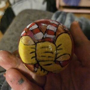 Hand painted christmas bulbs